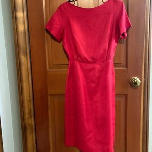 Red vintage dress